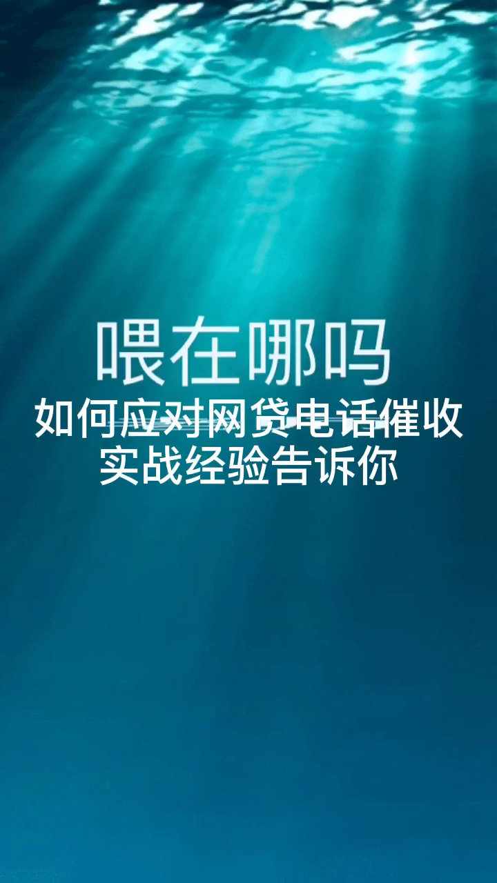 如何应对网贷电话催收,实战录音告诉你,懂哔哩哔哩bilibili