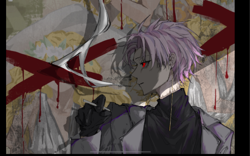 【细胞神曲】一个小朵的绘画过程