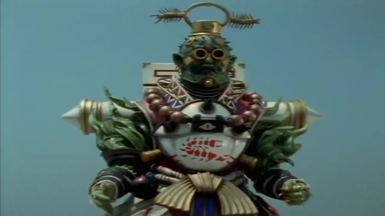 忍风战队19 联合作战 与二之枪 邱蛭卜的战斗