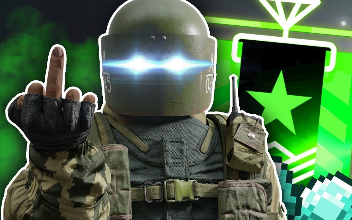 彩虹六号搞笑娱乐篇之机枪哥的愤怒