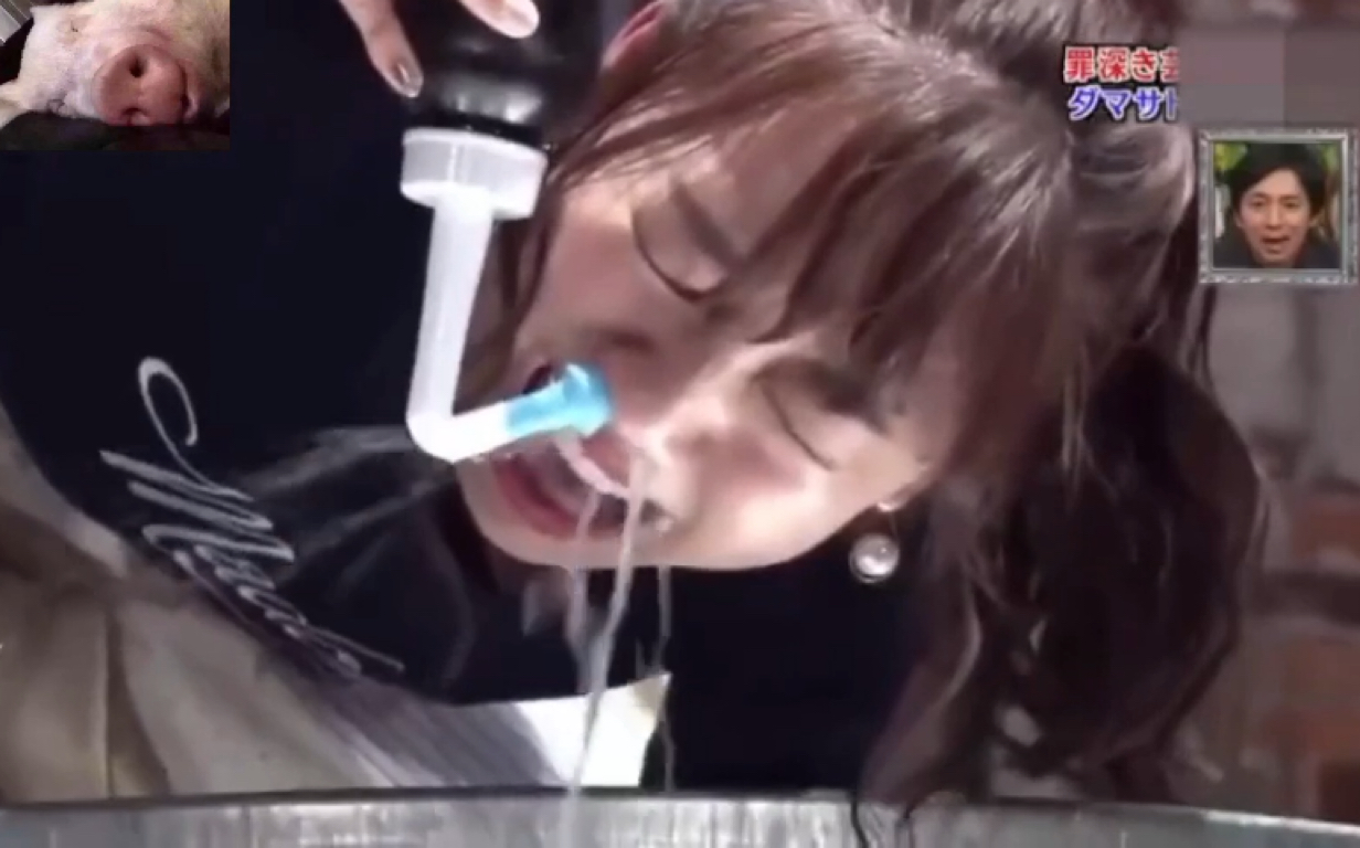 整人大赏 须田亚香里 鼻子灌水好难受啊