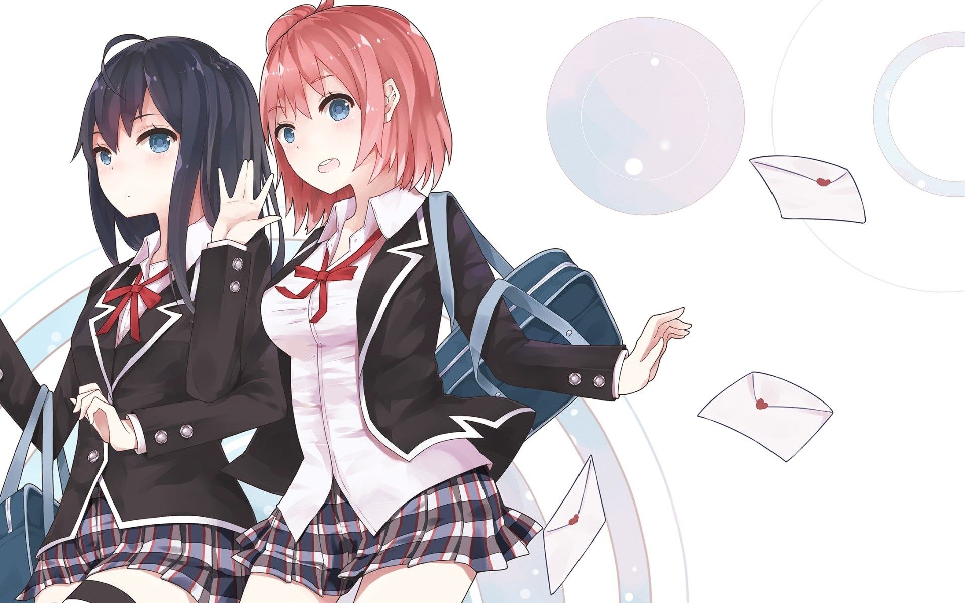 【春物mad】由依滨结衣和雪之下雪乃的恋爱故事_哔哩哔哩_bilibili