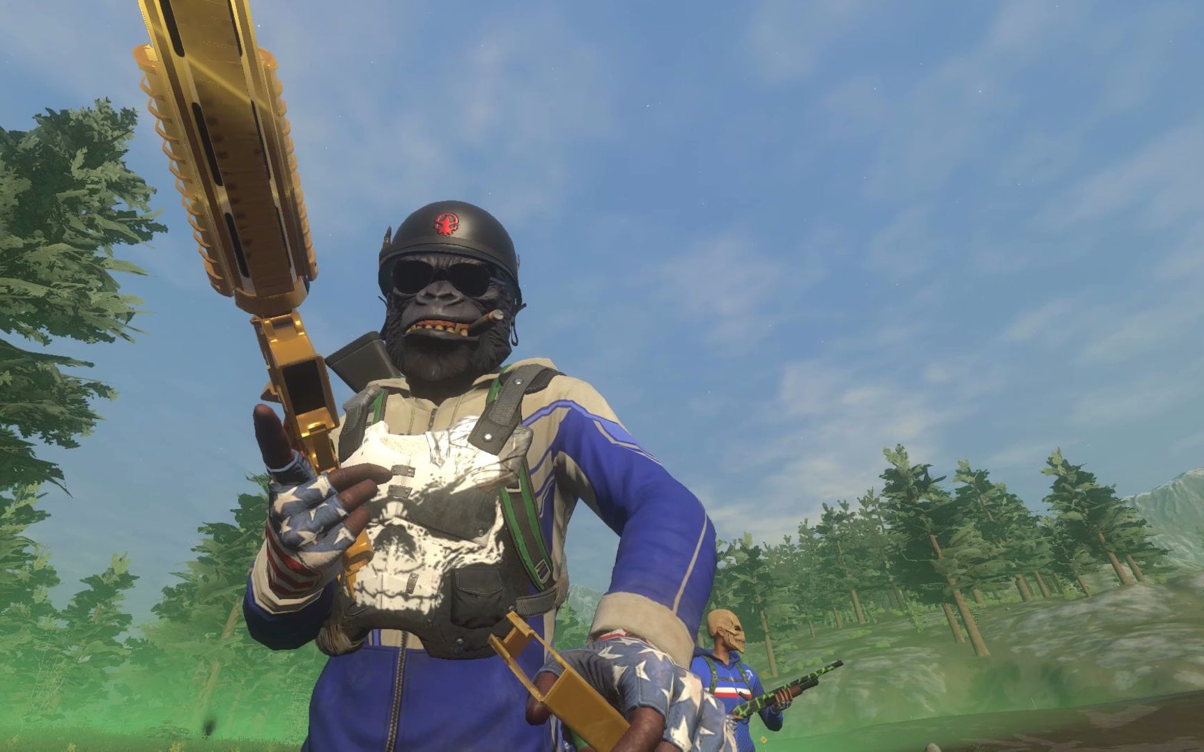 h1z1大逃杀红蓝大战