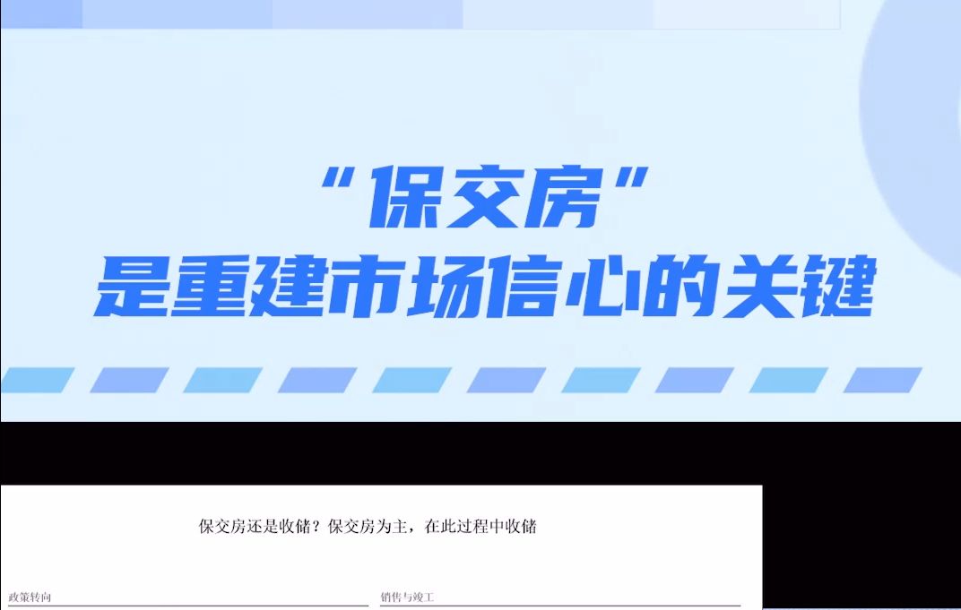 视频号陆挺“保交房”是重建市场信心的关键哔哩哔哩bilibili