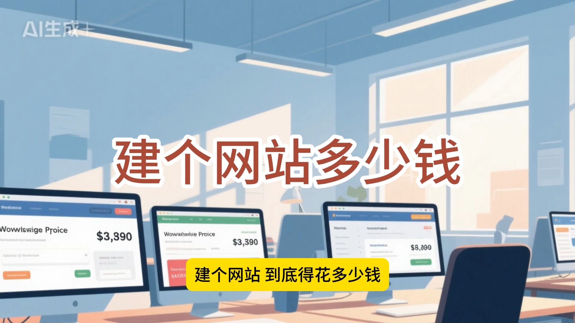 公司建网站需要多少钱