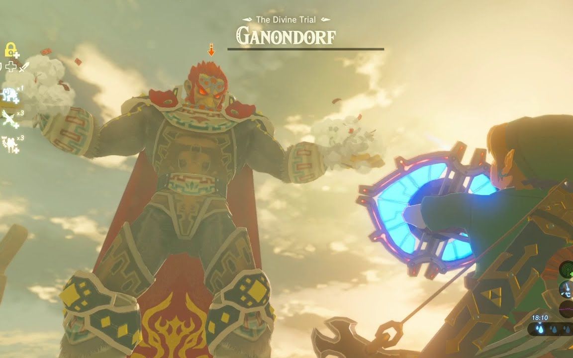 林克vs盖侬多夫塞尔达传说旷野之息