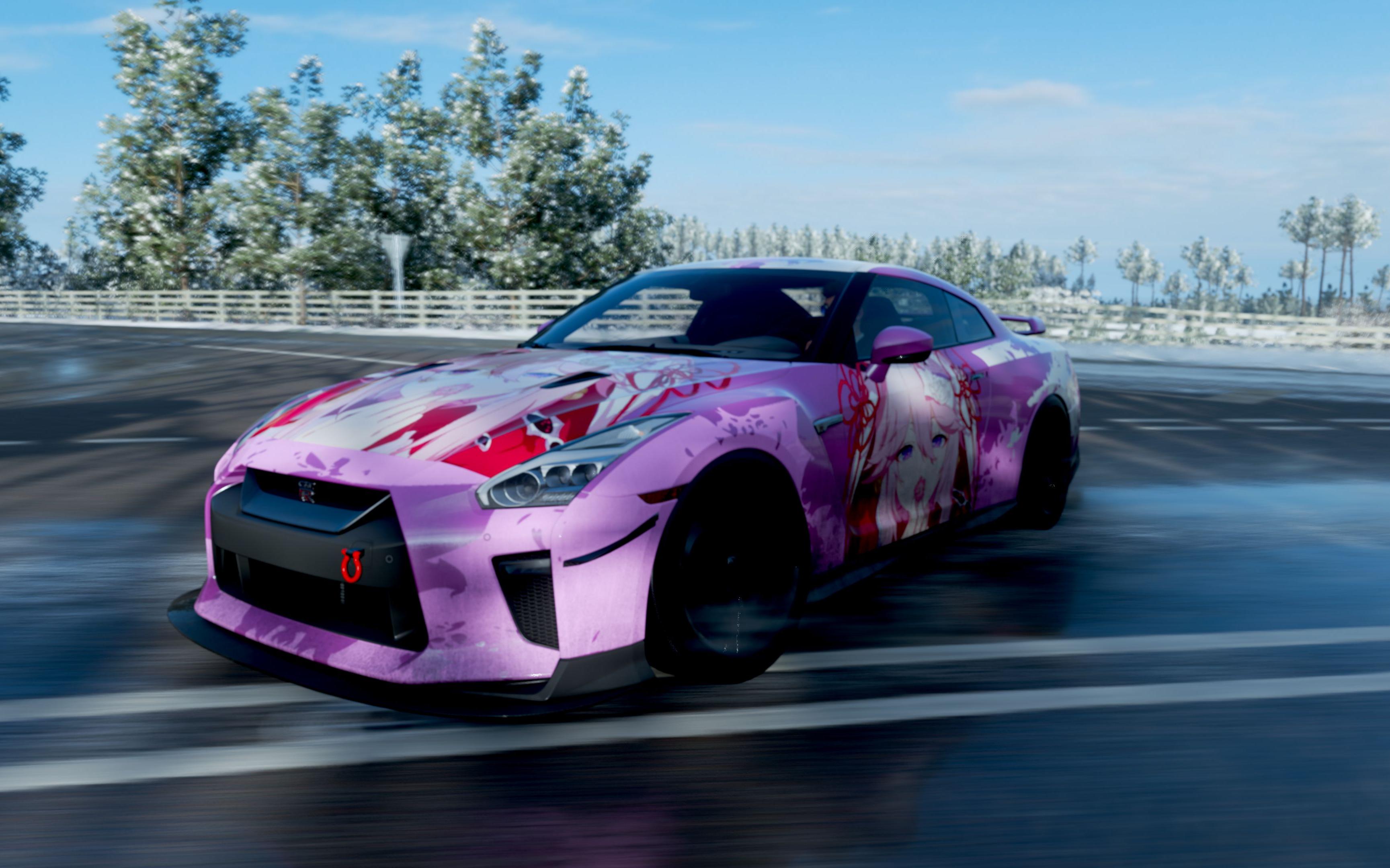 [地平线4痛车]x[八重樱]纯享版gtr痛车