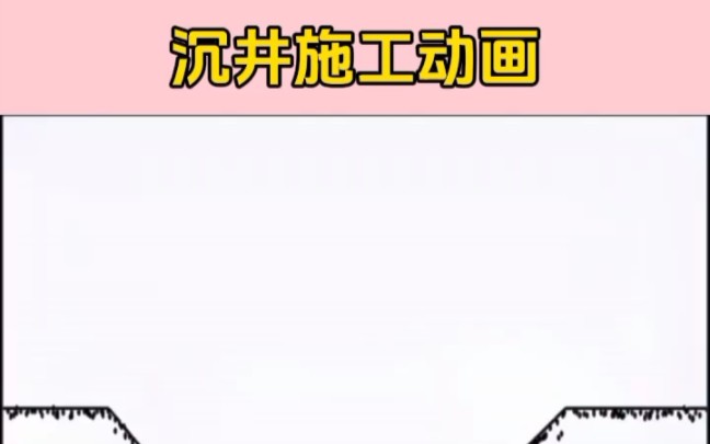 沉井施工动画