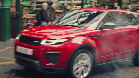 路虎揽胜极光红色敞篷版城市suv 18款女司机自动泊车广告cm 哔哩哔哩 Bilibili