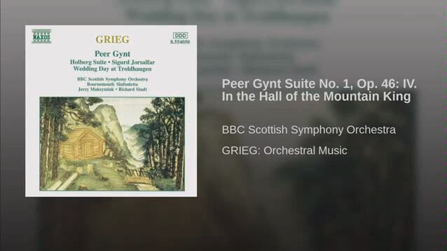 [图]【素材音乐】Peer Gynt Suite No. 1, Op. 46: IV. In the Hall of the Mountain King album