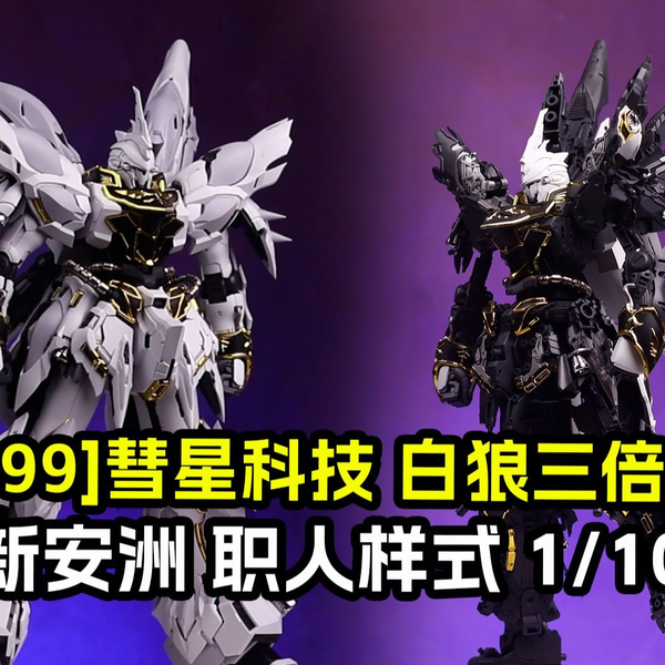 彗星科技 1/100 機甲 白狼の三倍速 海外正規品 プラモデル 拼装]彗星