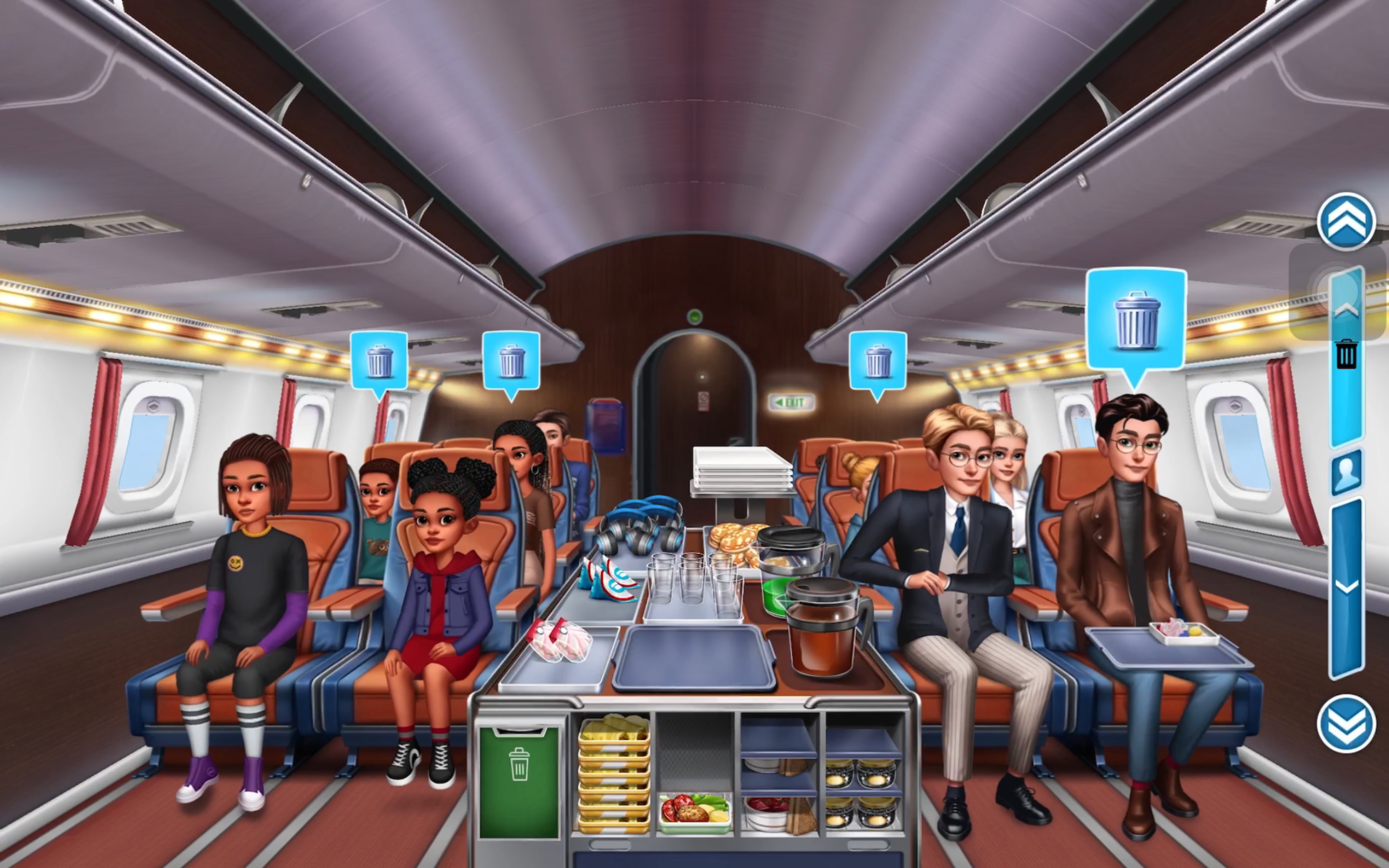 【飞机大厨】莫斯科|49:喝不完的绿色饮料和被洗劫一空的餐车