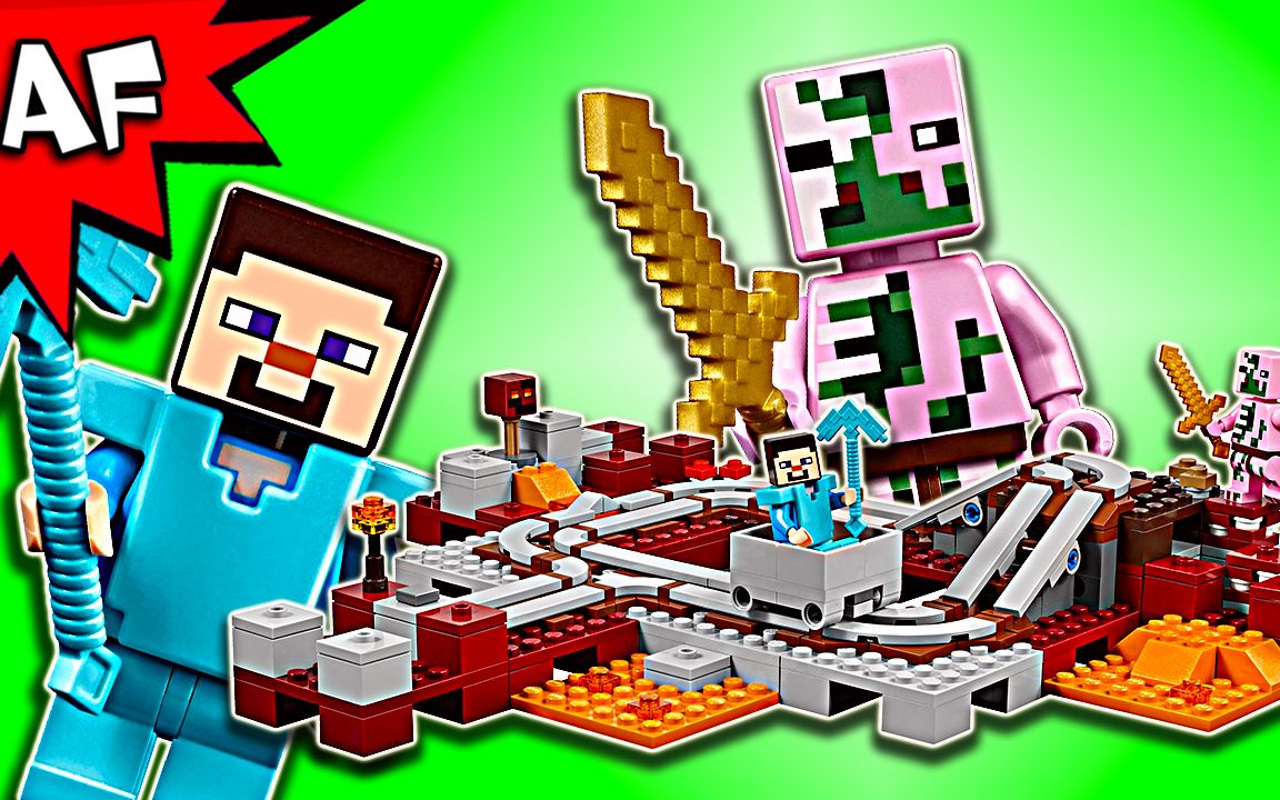 【artifex】乐高 21130 我的世界 地狱列车_哔哩哔哩 (゜-゜)つロ