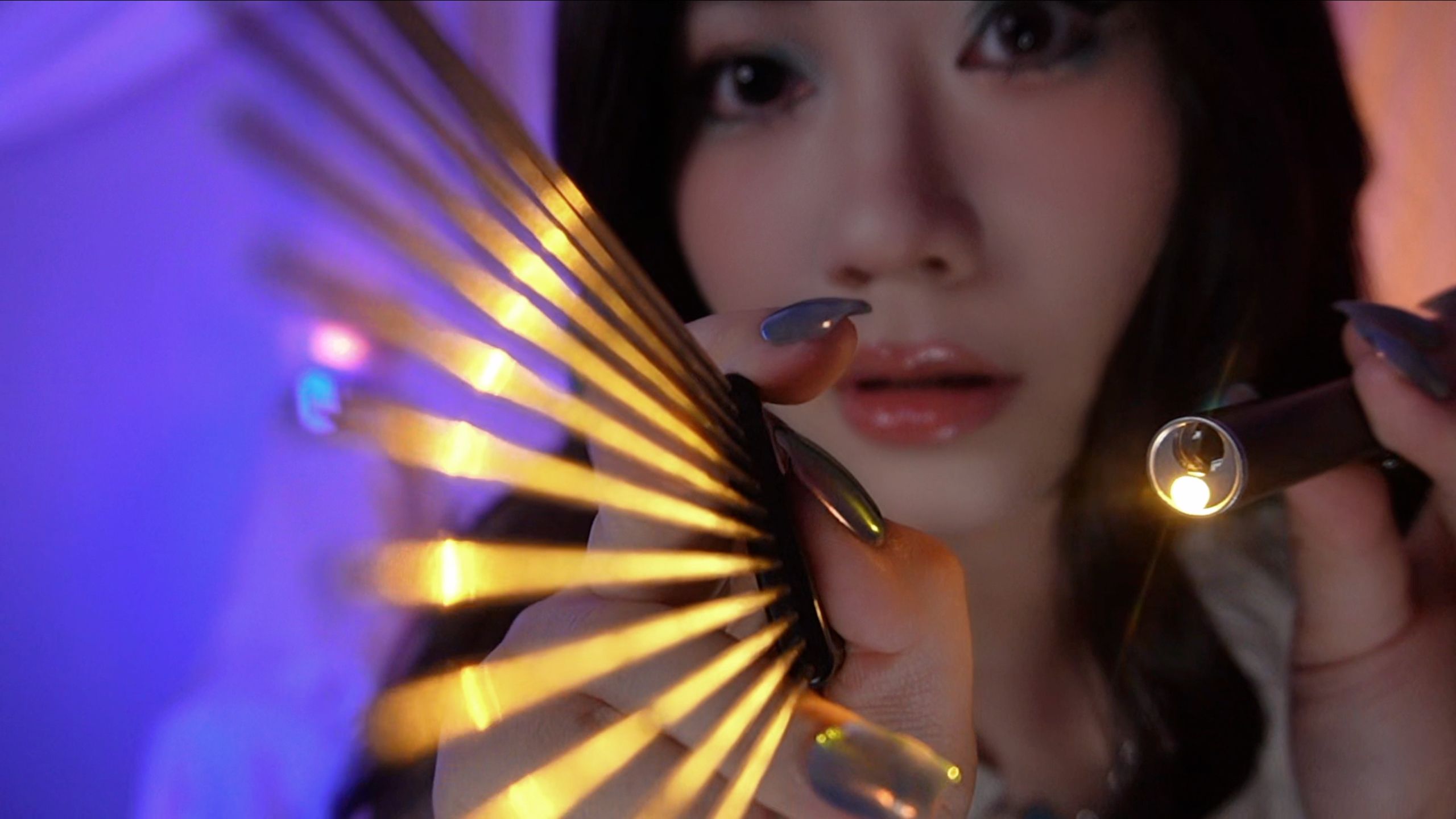 ASMR｜入睡前放松｜头皮按摩｜扫脸｜摸耳廓（酥酥麻麻超放松）
