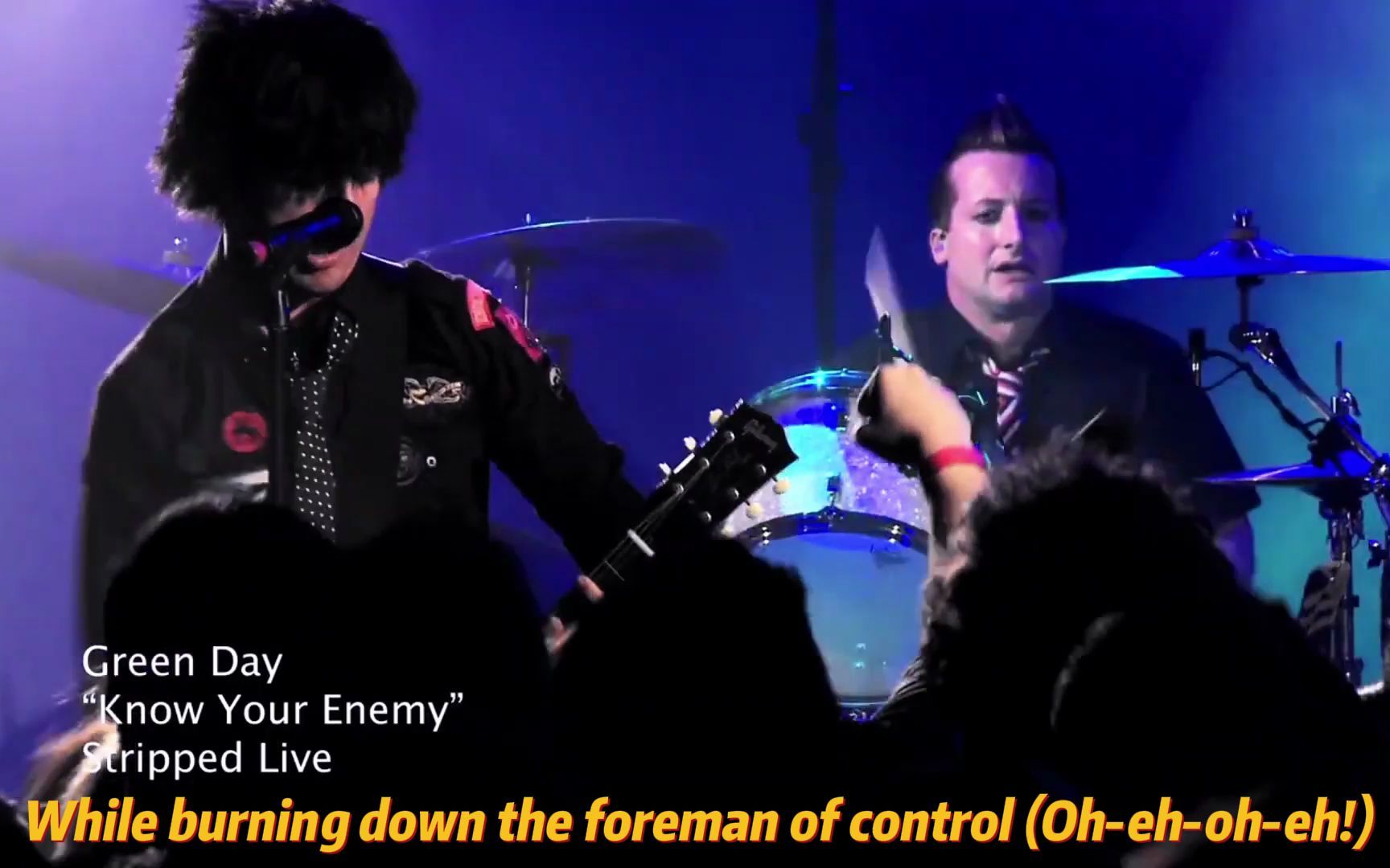 [图]【字幕】【Green Day】Know Your Enemy (Live at PC Richard & Son Theater, New York 2009)