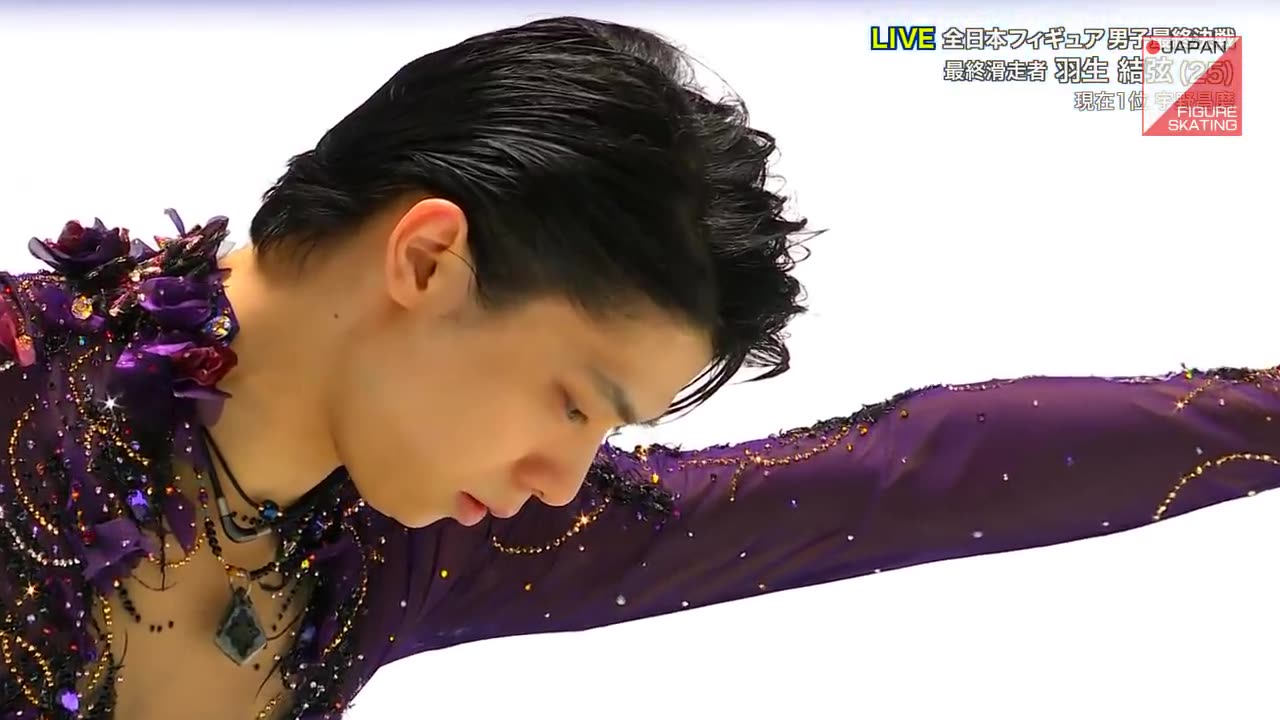 【羽生結弦】yuzuru hanyu - 191222 全日錦標賽自由滑