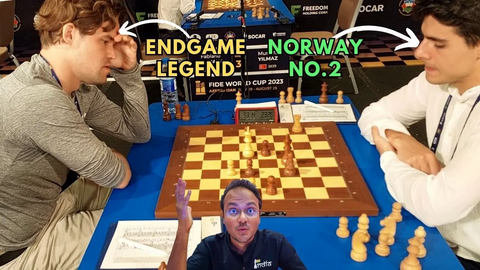 Untitled Haowen Sacrifices his Rook to Beat Hans Niemann, Dubai Open 2023