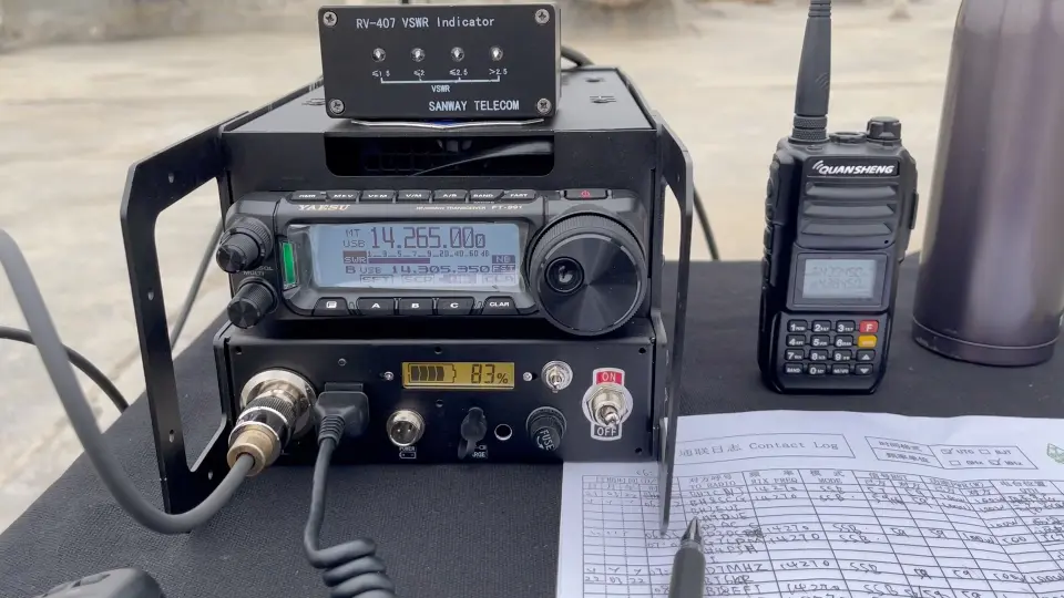业余无线电004-YAESU八重洲FT-891短波电台开箱_哔哩哔哩_bilibili