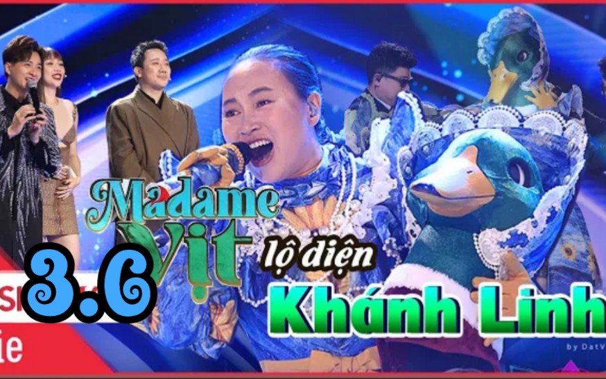 [图][The Masked Singer越南蒙面歌王2023]露面第三集(6)：Anh cứ đi đi 你就走开吧 - Khánh Linh庆玲