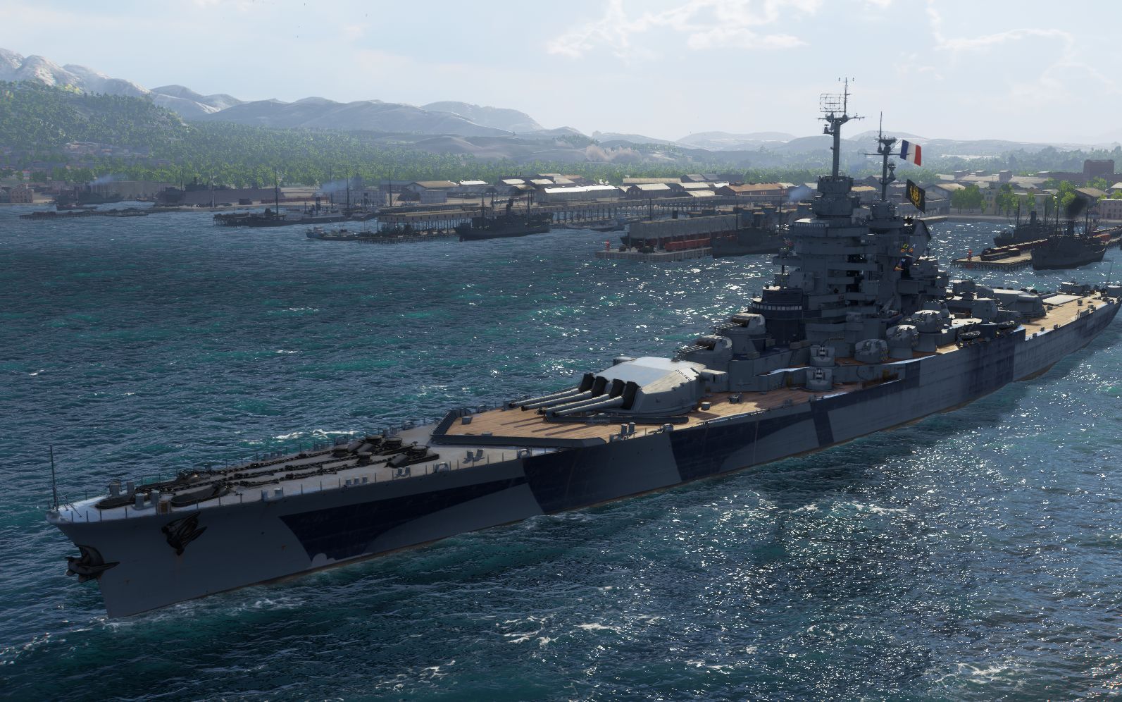 战舰世界 / 共和国 抽奖机上线 16万输出