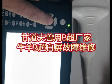 兽用B超维修方法猪羊用B超故障维修牛羊用B超常见故障维修哔哩哔哩bilibili