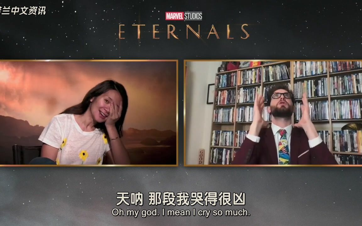 [图]【熟肉】赵婷超爱《星际穿越》，每年都要看一遍 | Chloe Zhao is a Big Fan of Interstellar