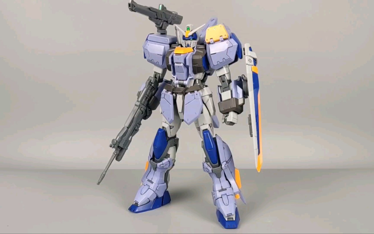 万代mg决斗高达非评测分享 seed中朴实帅气的重装机体