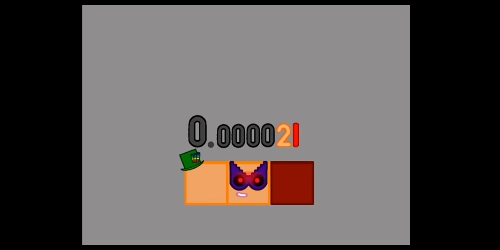 Numberblock band 0 000021 0 000025 