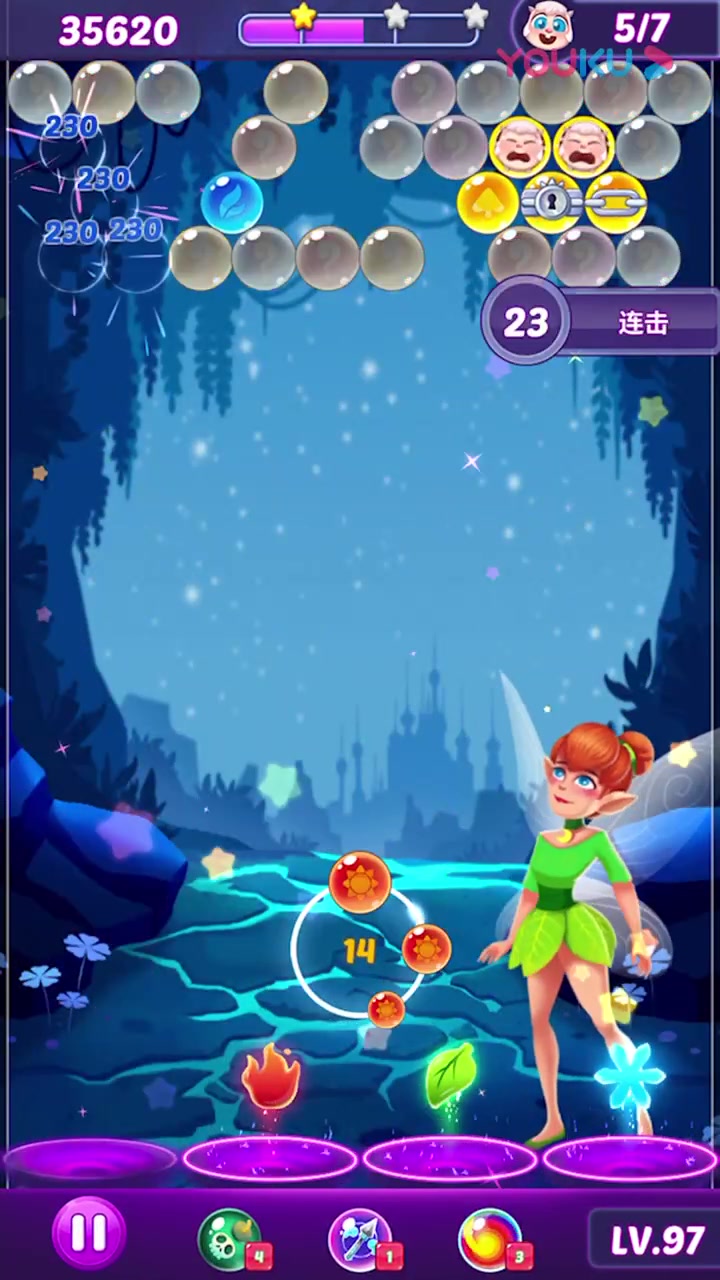 ios《泡泡精灵传奇》第97关_超清(3829484)