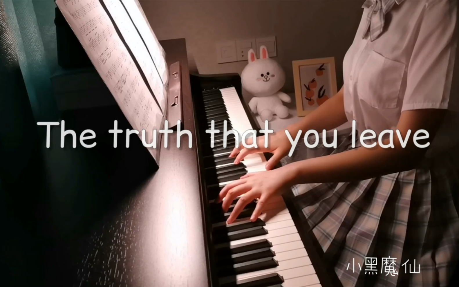 [图]【电钢琴】《The truth that you leave》高至豪