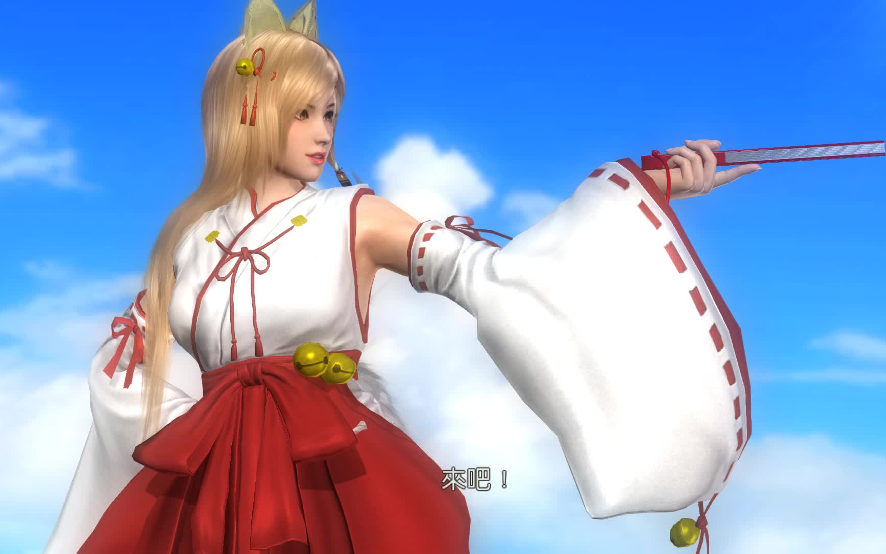 完美的不知火舞这身装扮大家喜欢吗死或生5