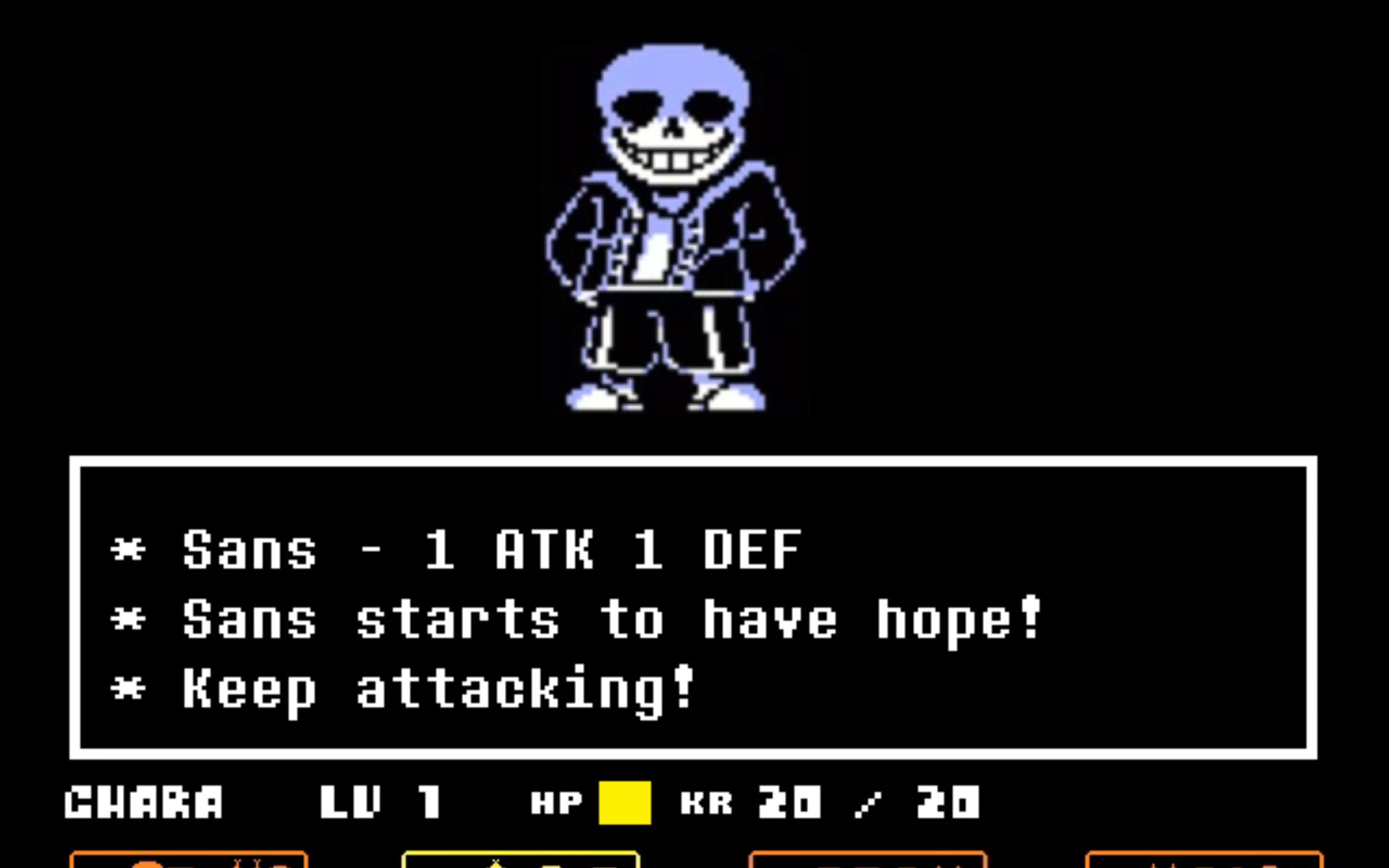 【undertale new hope sans】传说之下新的希望sans战无伤通关(附带
