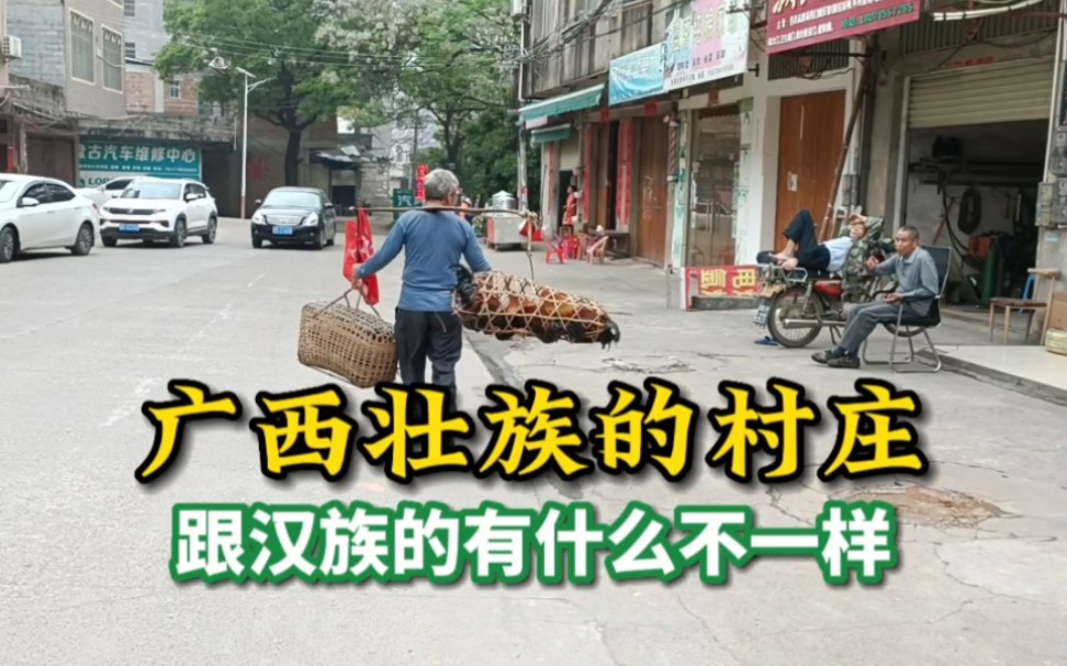 [图]实拍广西壮族村庄，跟汉族的有什么不一样？