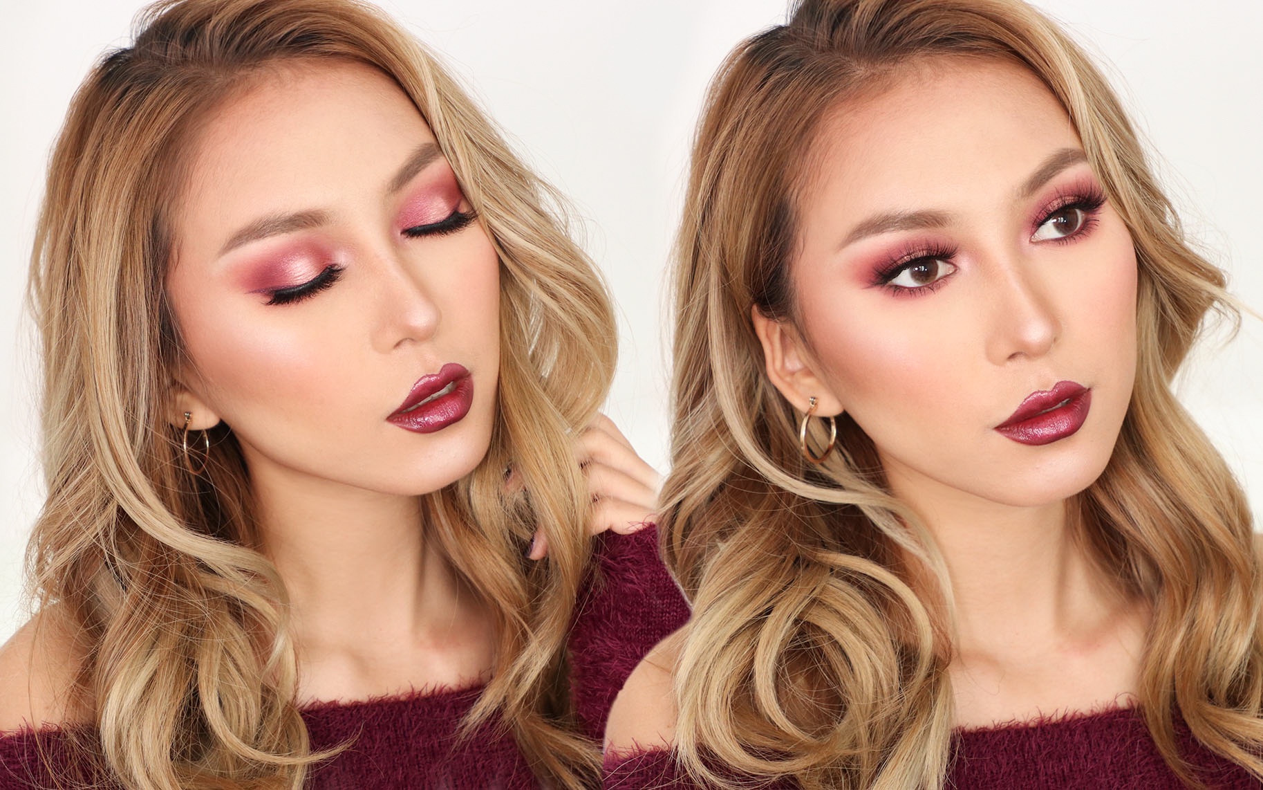 lynnudnakedcherry樱桃妆化自己代言的盘子就是爽