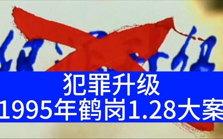 3.7犯罪升级(1995年鹤岗1.28大案)改编而成哔哩哔哩bilibili