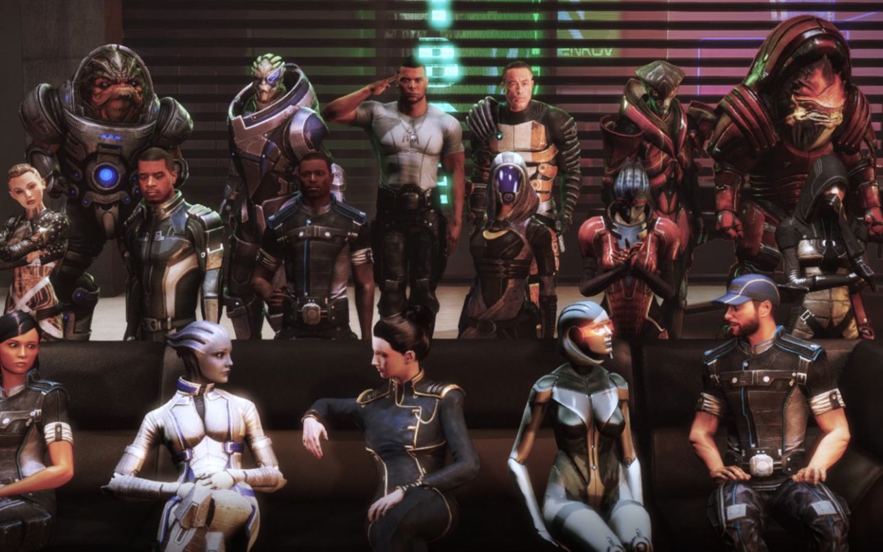 质量效应13最终存活的队友神堡聚会