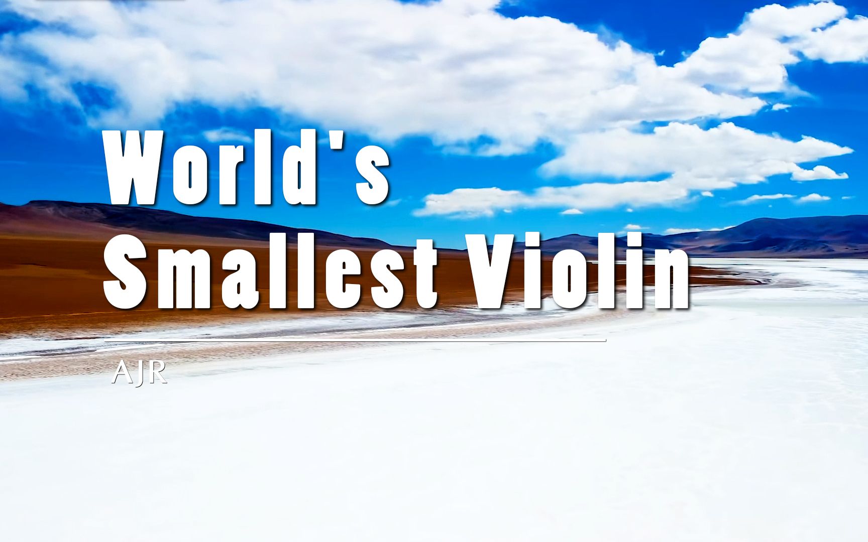 [图]三傻大闹全球歌曲榜《World's Smallest Violin》