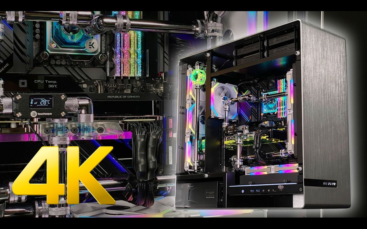 4k迎广909分体水冷游戏电脑装机i910900krtx3090yangcomkorea