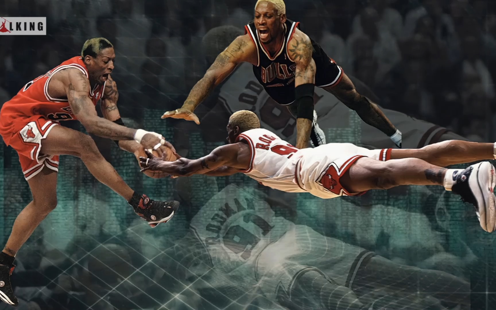 罗德曼生涯对其他30只球队最高篮板全记录_哔哩哔哩_bilibili