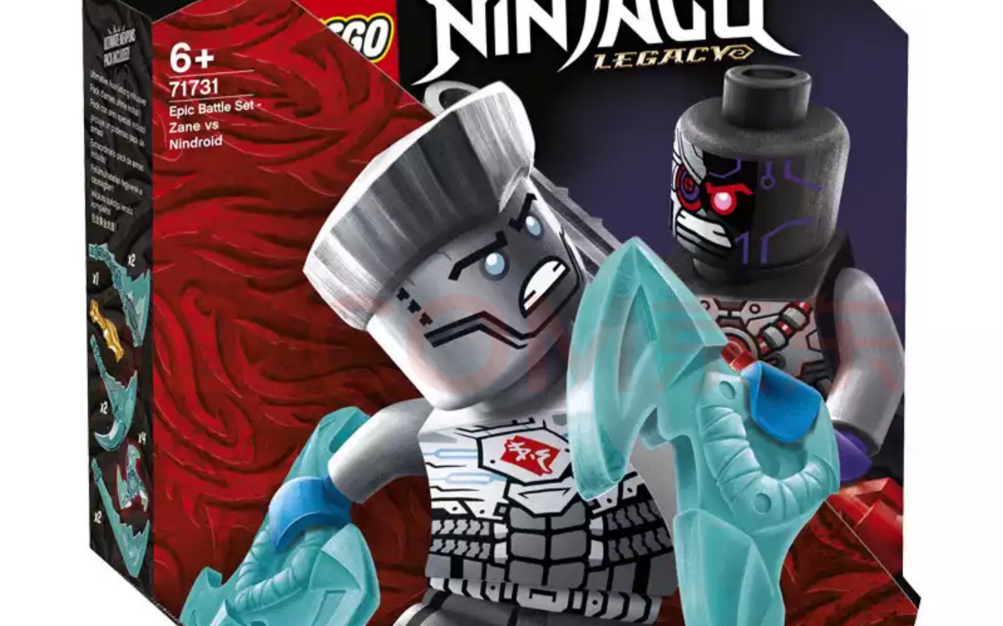 乐高lego 幻影忍者 71731 战斗组合:赞大战机器人 2021年拼装评测