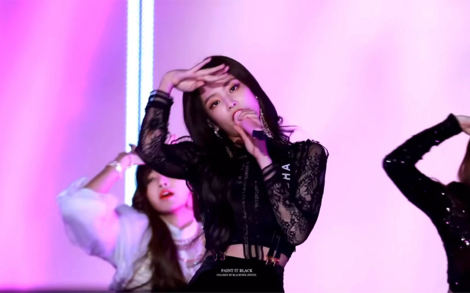 jennie个人舞台取向狙击每一场都迷我迷不行