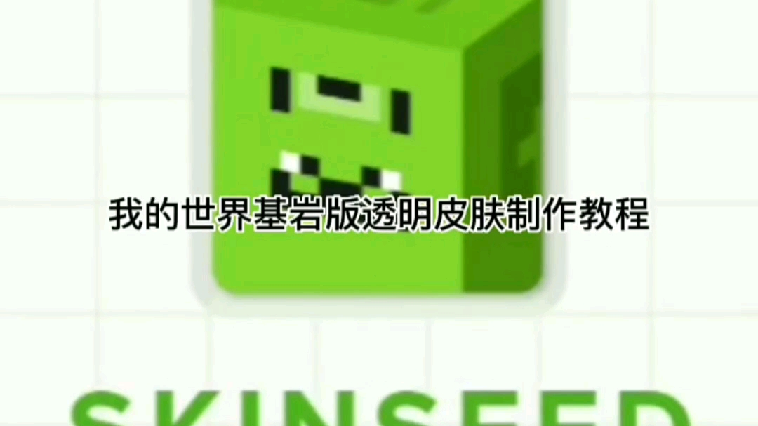 [图]【Minecraft】我的世界国际基岩版制作透明皮肤教程