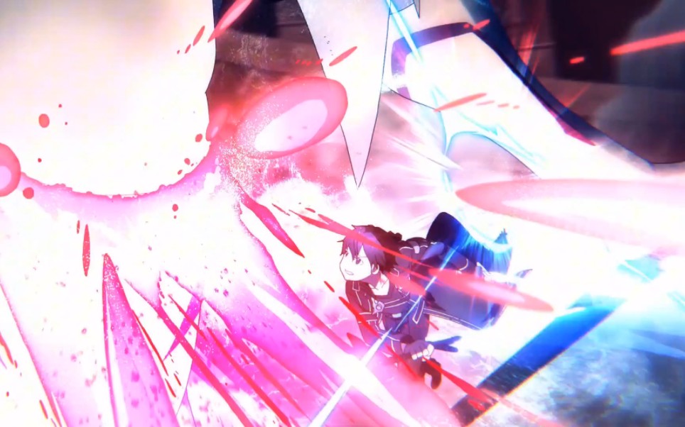 桐姥爷最帅时刻,刀剑神域里的高燃打斗场面