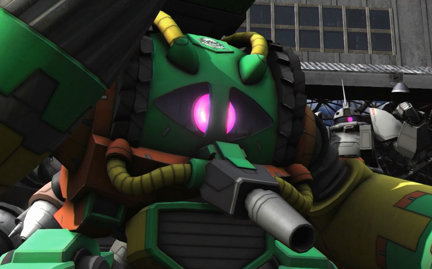 高达战斗行动2机体演示&注释:阿格(ml装备)_哔哩哔哩 (゜-゜)つロ