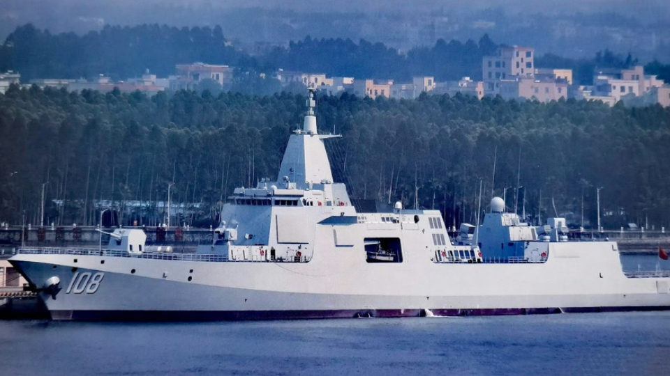 108咸阳舰,赳赳老秦,气势非凡!