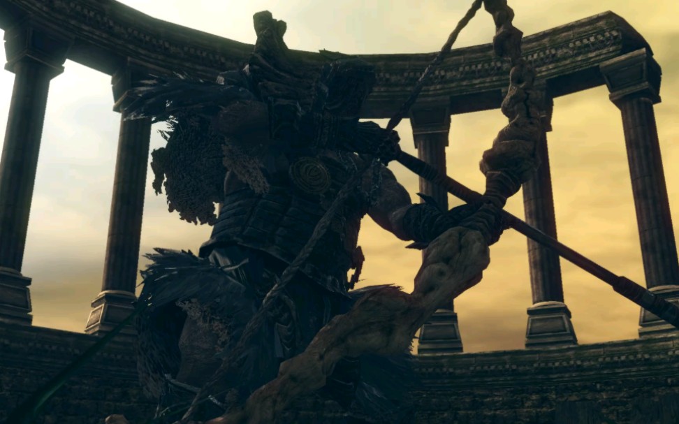 黑魂一巨人戈夫盲眼射龙