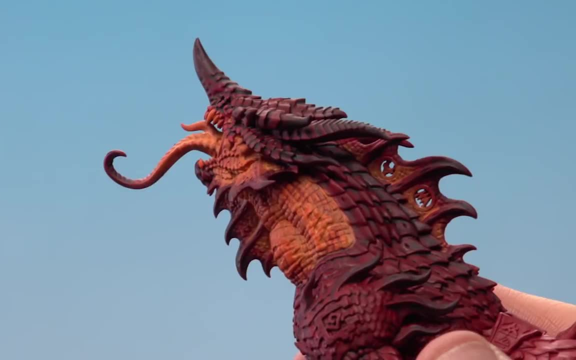 【warhammer tv】战锤涂装:绘制熔岩巨龙皮肤_哔哩哔哩 (゜-゜)つロ