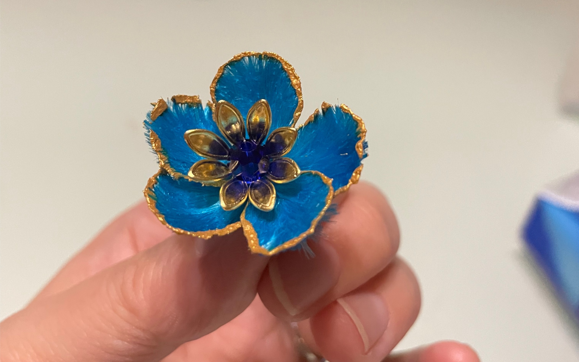 非遗绒花铜丝教程,铜丝退火,搓铜丝,搓绒