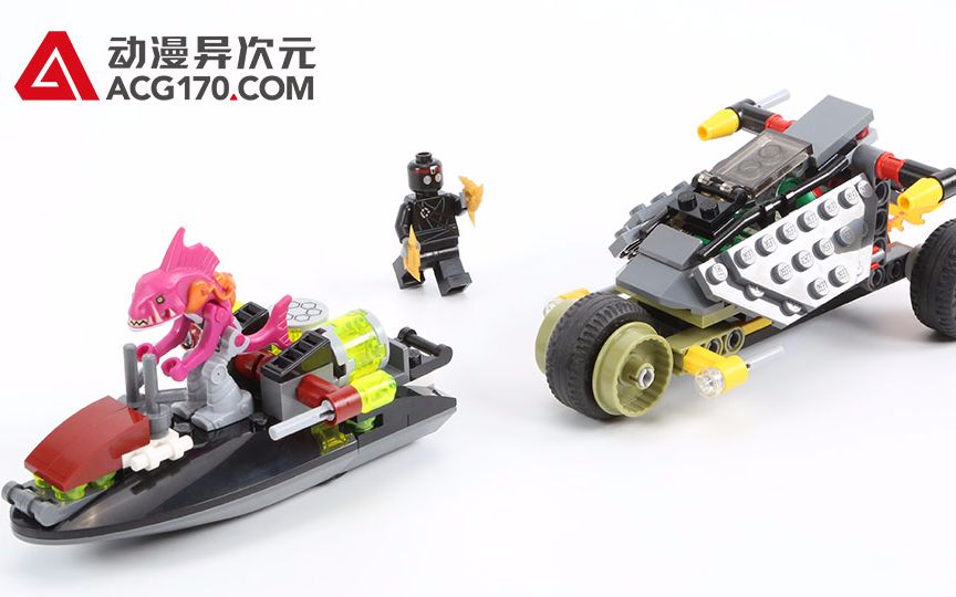 [图]【动漫异次元】乐高LEGO 忍者神龟 79102隐形战车追逐战