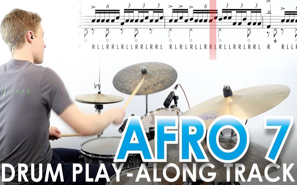 [图]Daily Chops - 'Afro 7' – Free 7-8 Jazz Funk Fusion Drum Play-along